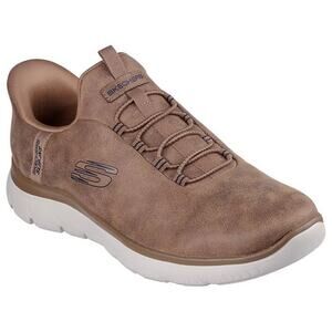 NEW! Skechers Summits Korlo Slip-Ins Mens Slip-On Walking Shoes Whiskey 8